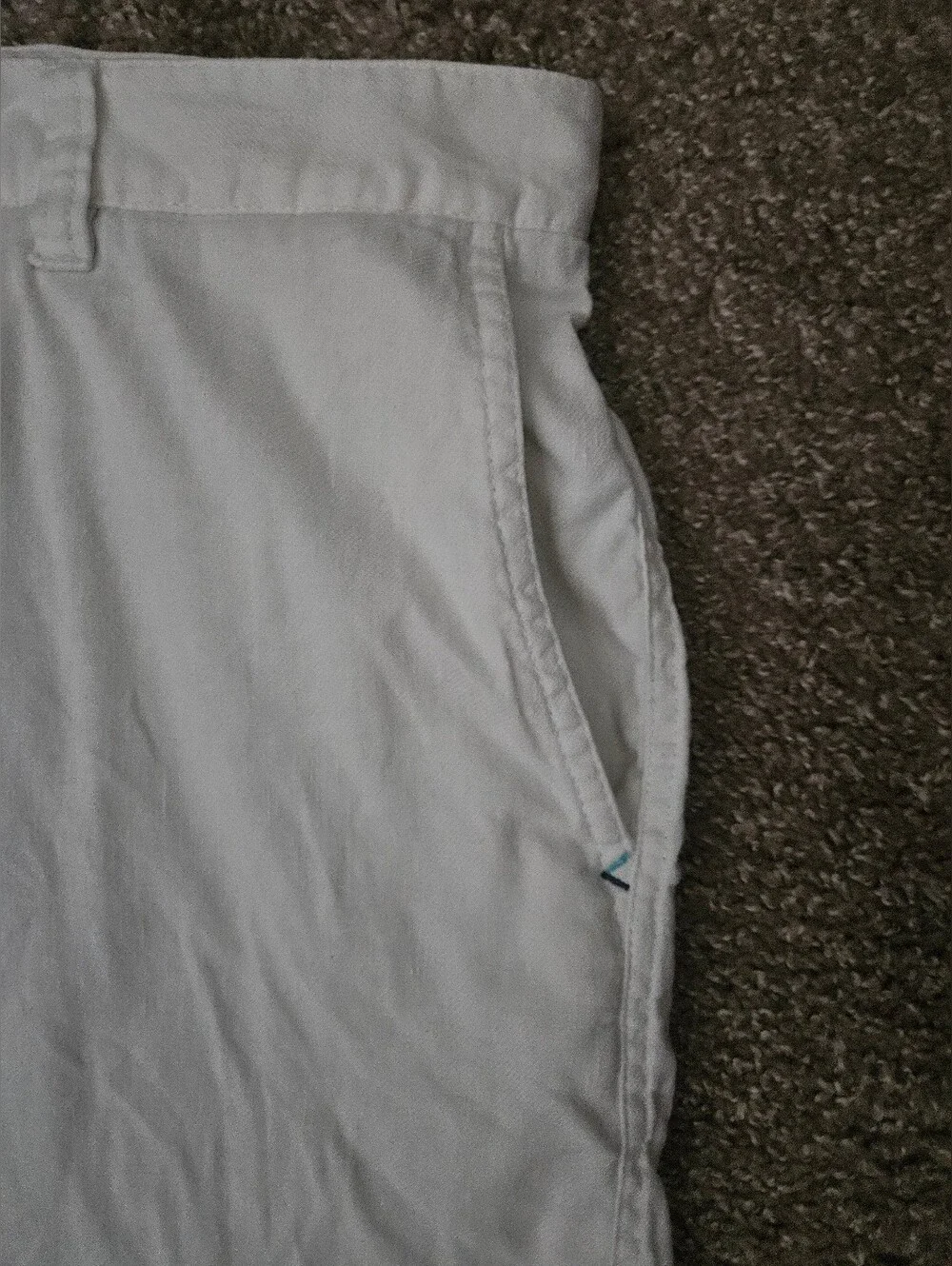 TOMMY BAHAMA White Beach Coast Stretch Linen 9